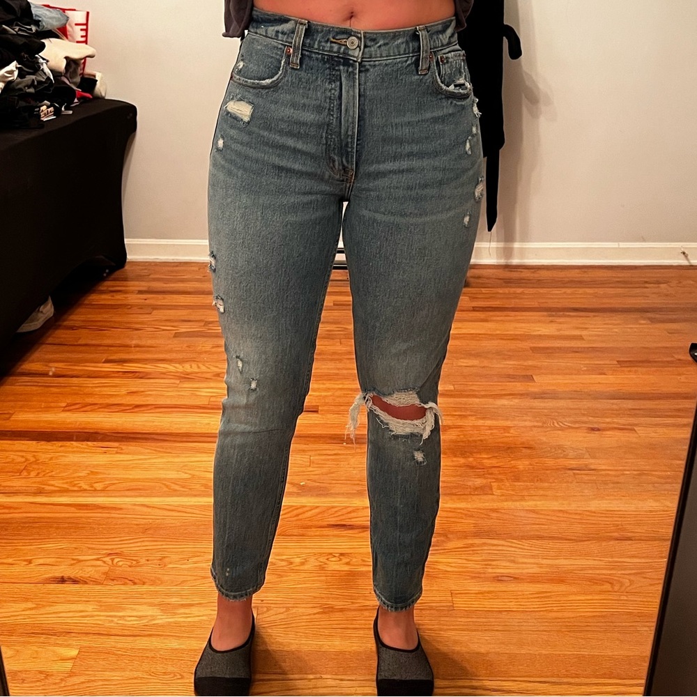 Abercrombie “the skinny” high rise